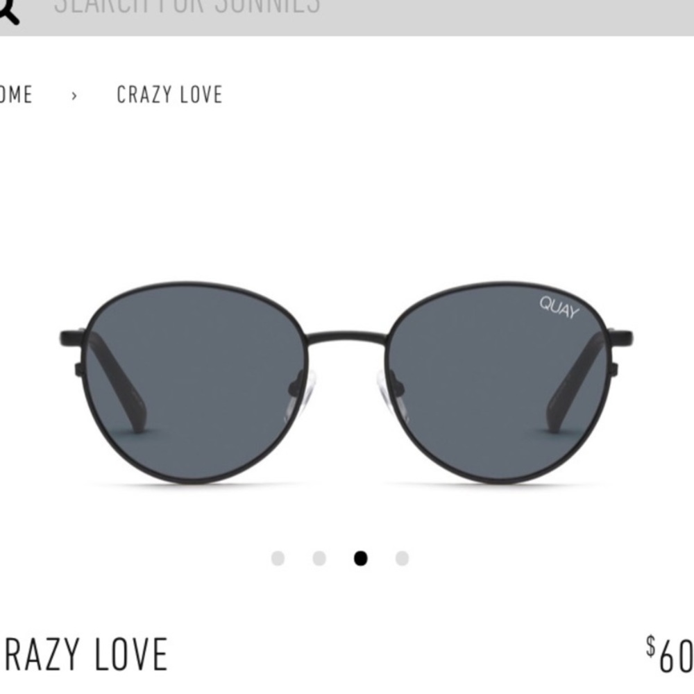 QUAY AUSTRALIA Crazy Love Sunhlasses